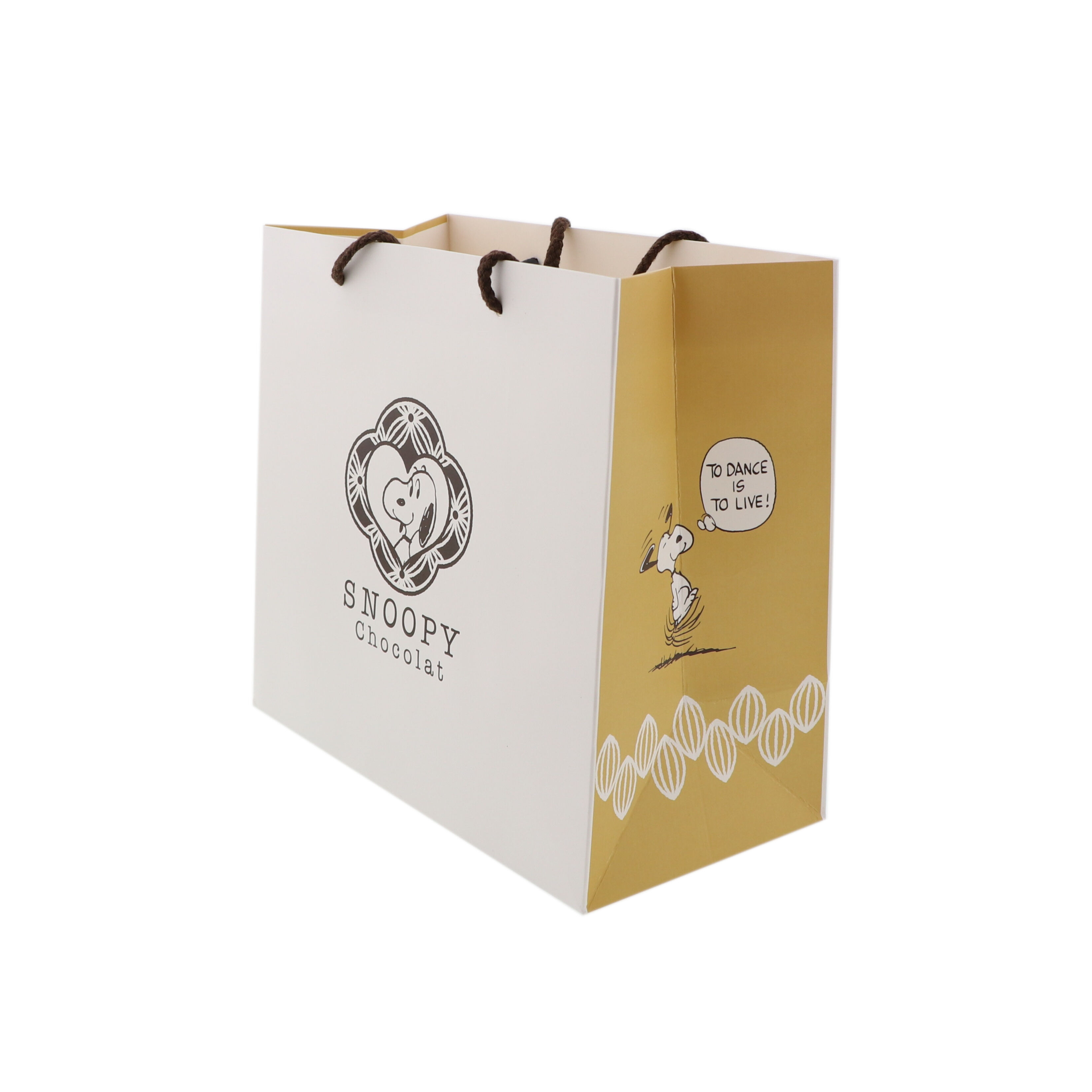 SNOOPY Chocolat オンラインストア-SC手提げ紙袋 小-