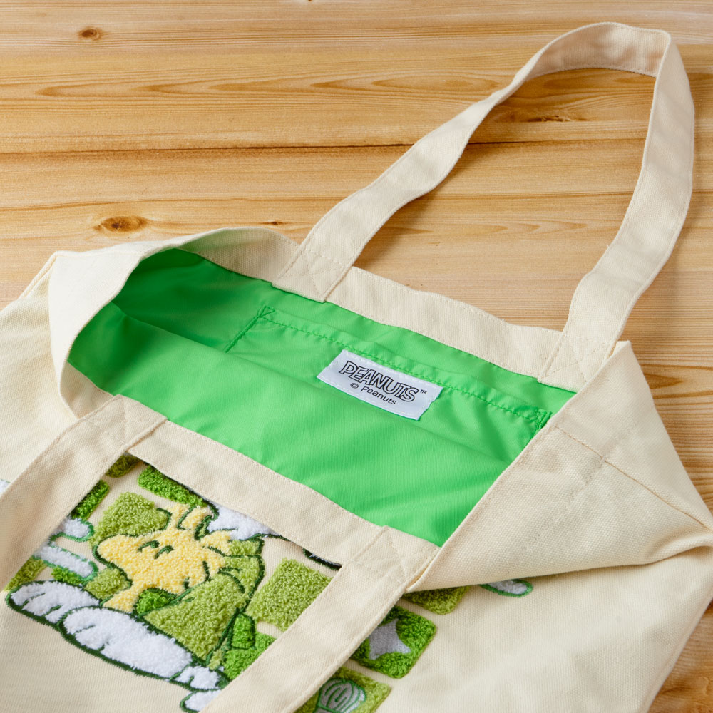 SNC さがら刺繍トートバッグ ：デザイン: 市松