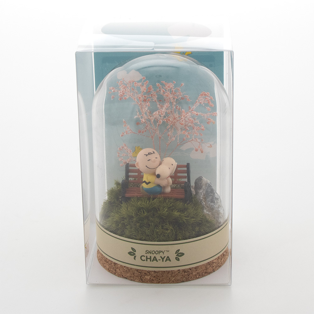 SNC 花見テラリウム大 ：デザイン: スヌーピー＆チャーリーブラウン