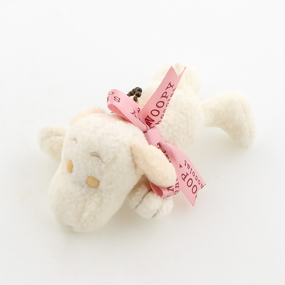 SC 寝そべりマスコット White ：色: ピンク 恋