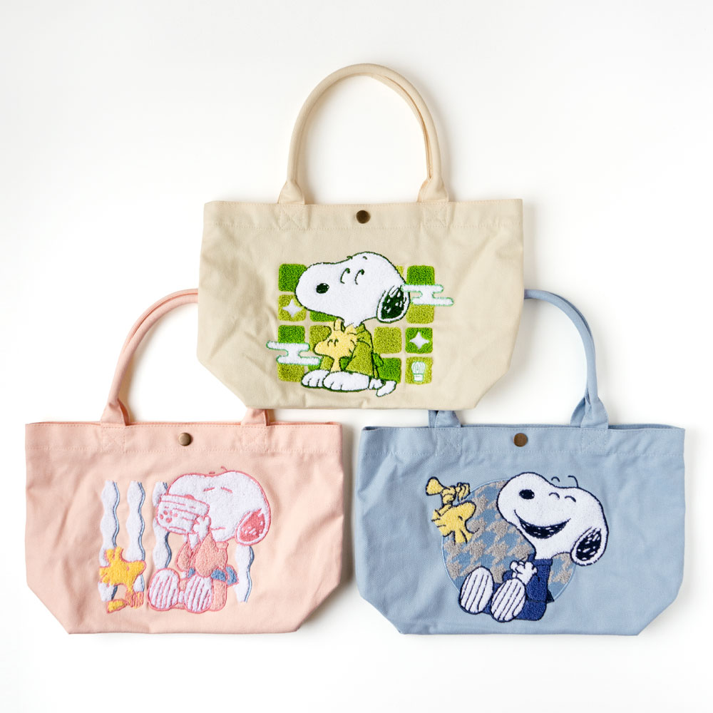 SNC さがら刺繍ミニトートバッグ
