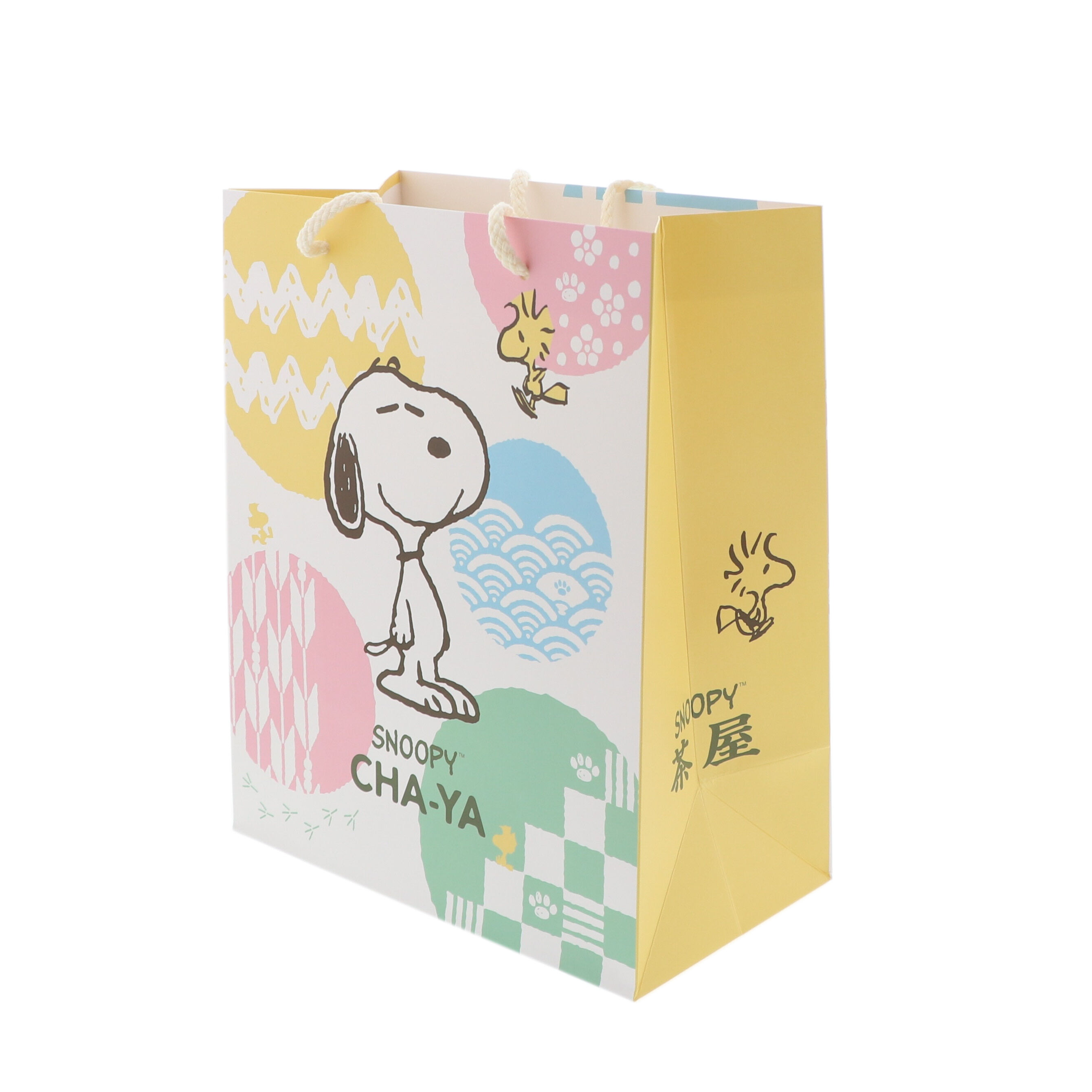 SNOOPY 茶屋 オンラインストア-SNCスヌーピー茶屋新手提げ紙袋 小-