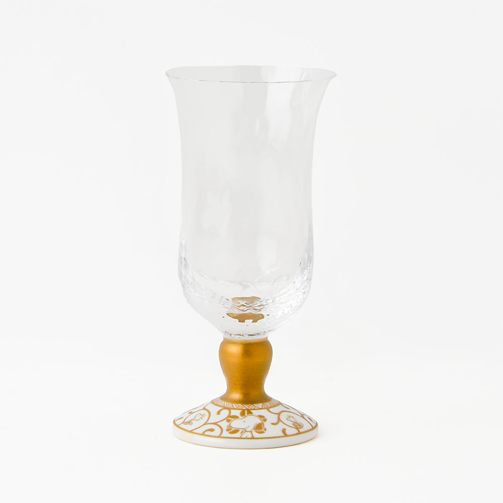 SNC 九谷和グラス フリーグラス(小) 白粒鉄仙