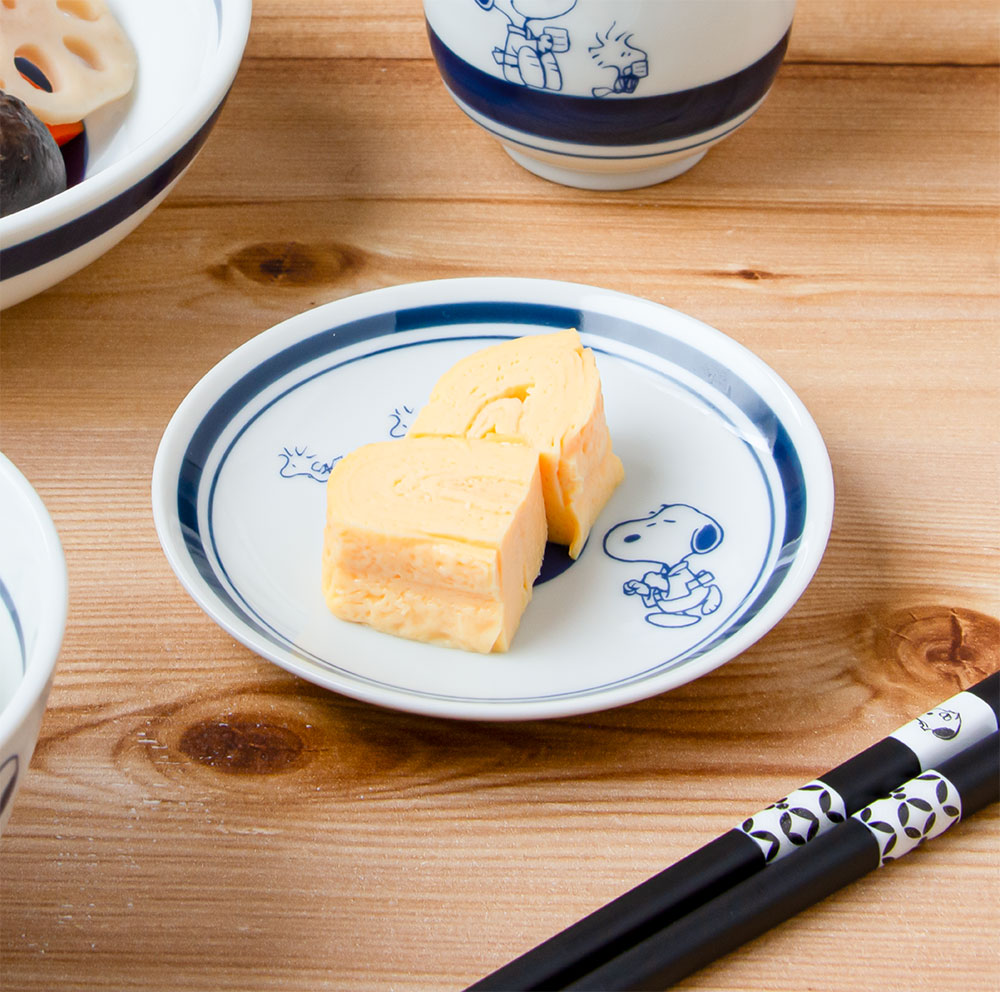 SNC 波佐見焼 小皿 ジャパンブルー