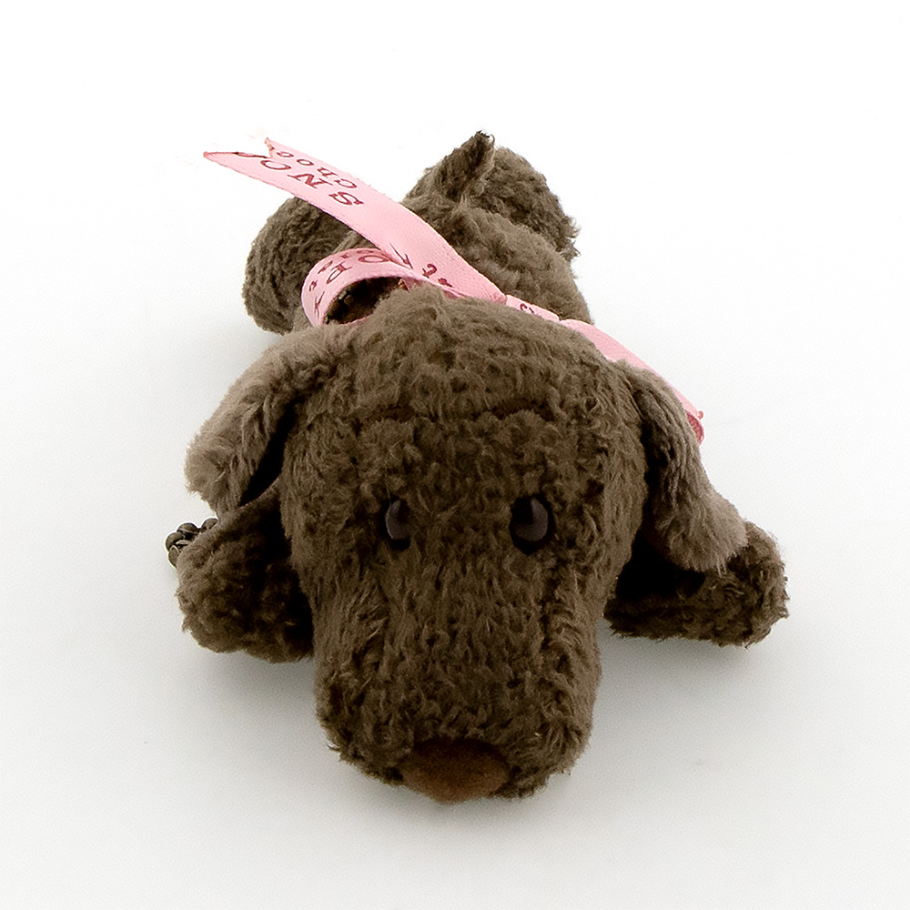 SC 寝そべりマスコット Brown ：色: ピンク 恋