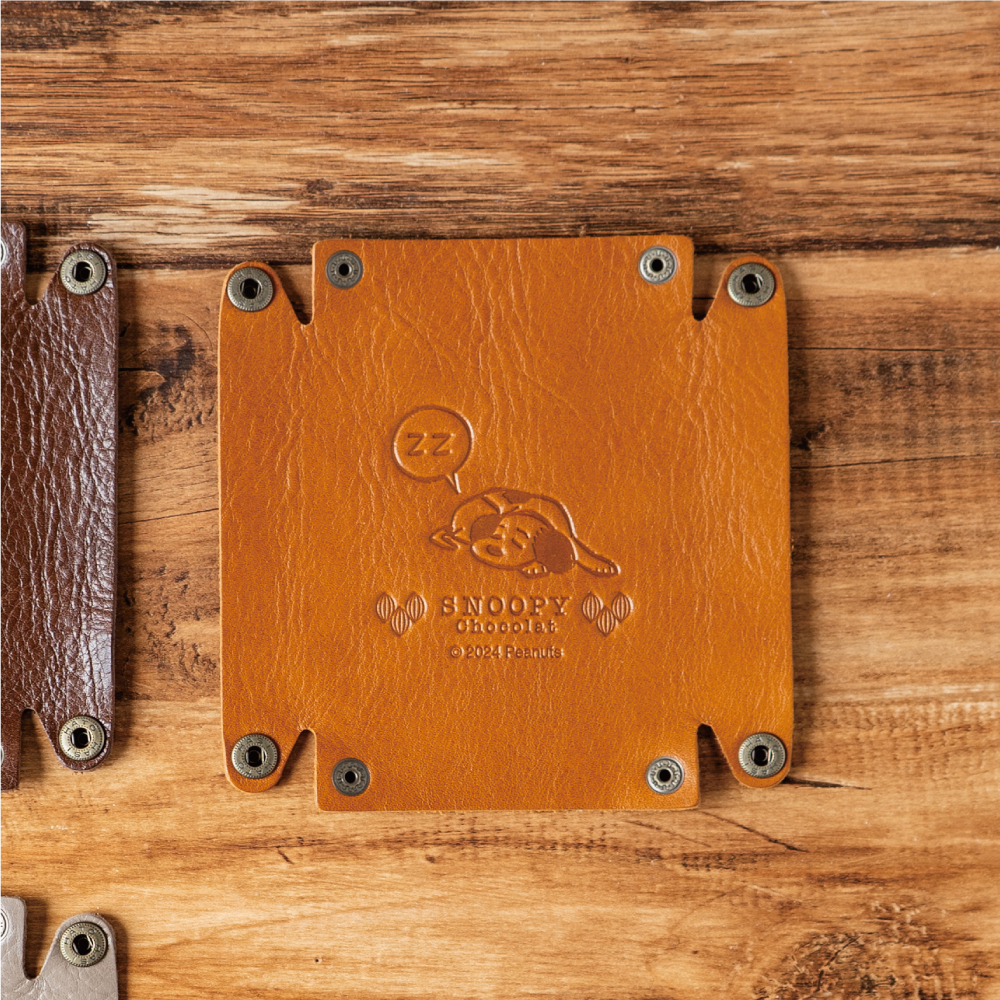 SC レザートレイ キャラメルブラウン