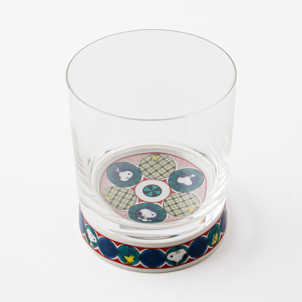 SNC 九谷和グラス グラス 古九谷九文