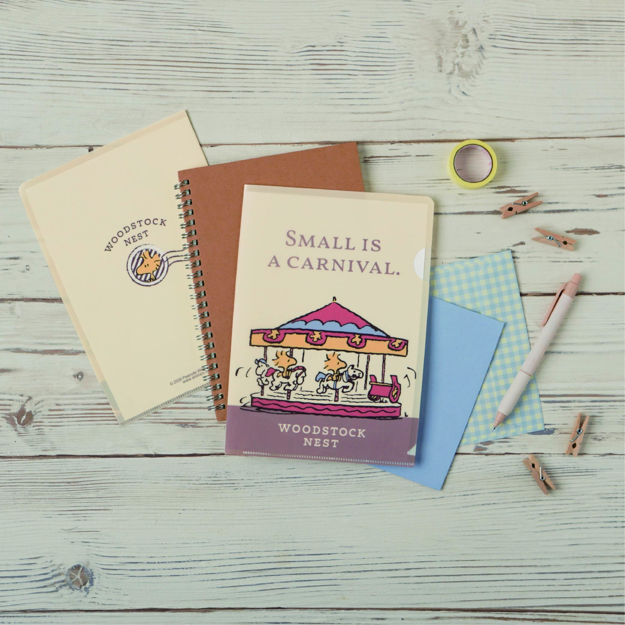 WSN A5クリアファイル 遊園地