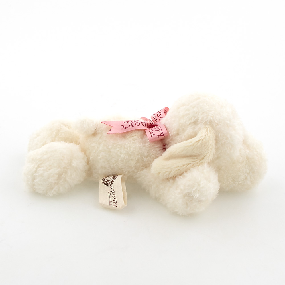 SC 寝そべりぬいぐるみ White ：色: ピンク 恋