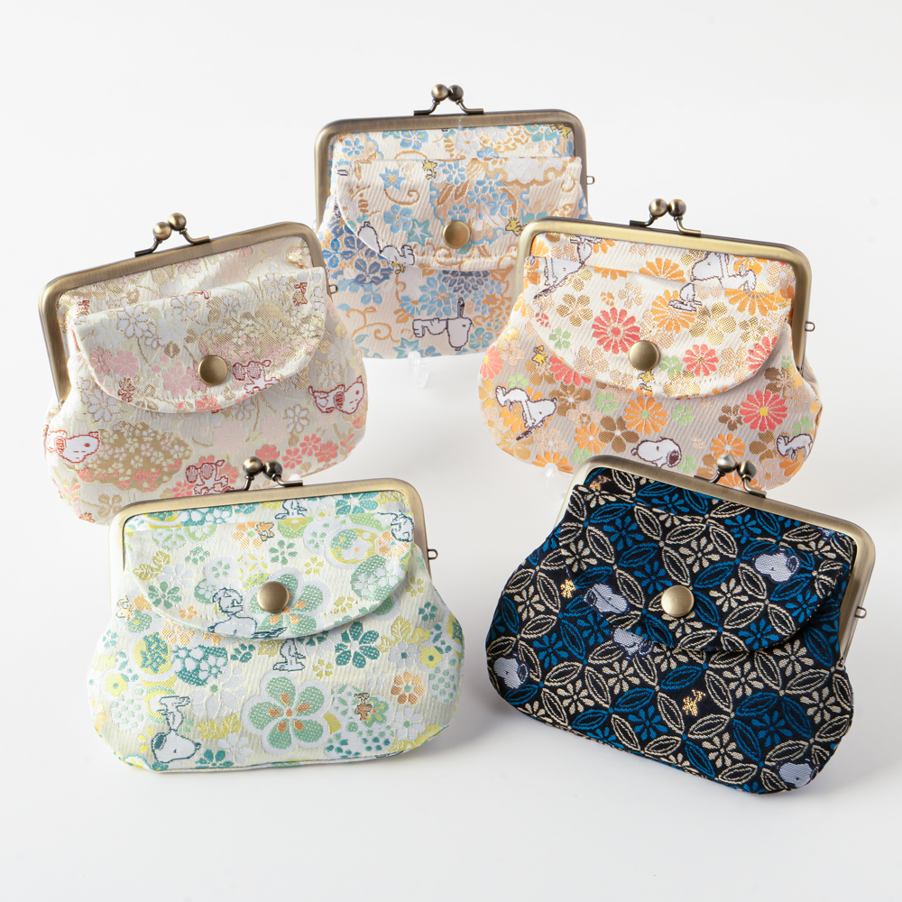 SNC 西陣織 親子がま口