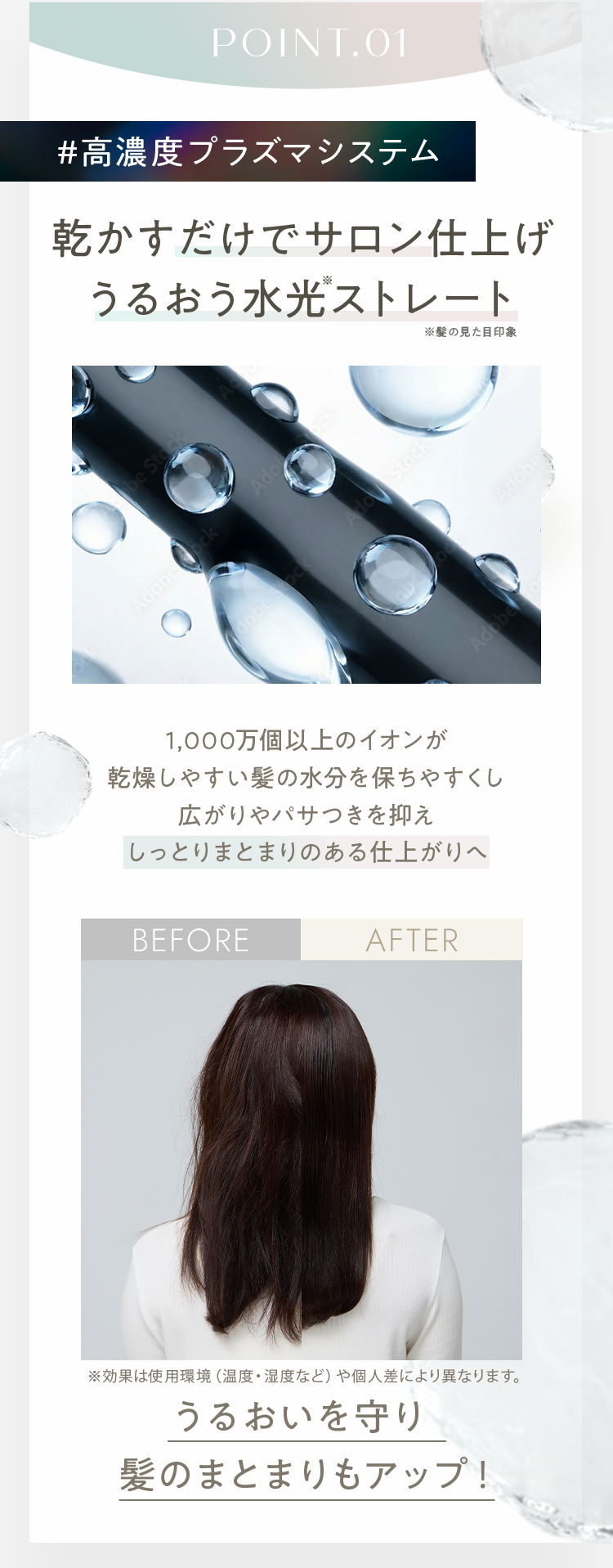 ポイント1高濃度プラズマシステム