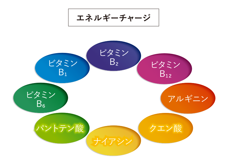 エネルギーチャージ元気に!