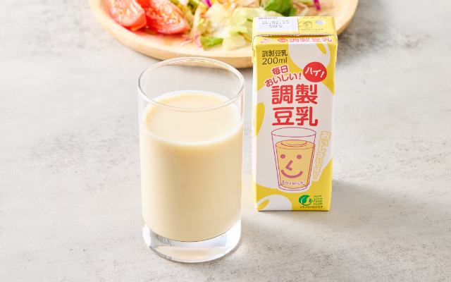 3.大豆たんぱくや嬉しい栄養成分が摂れる