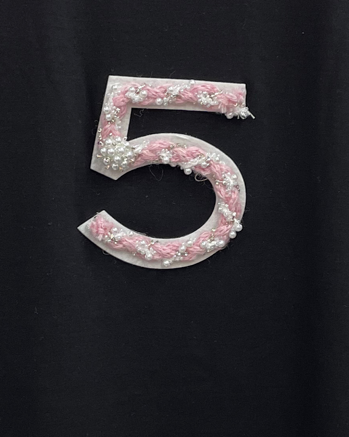 ラグジュリーNo.5デザインTシャツ カラー: BLK