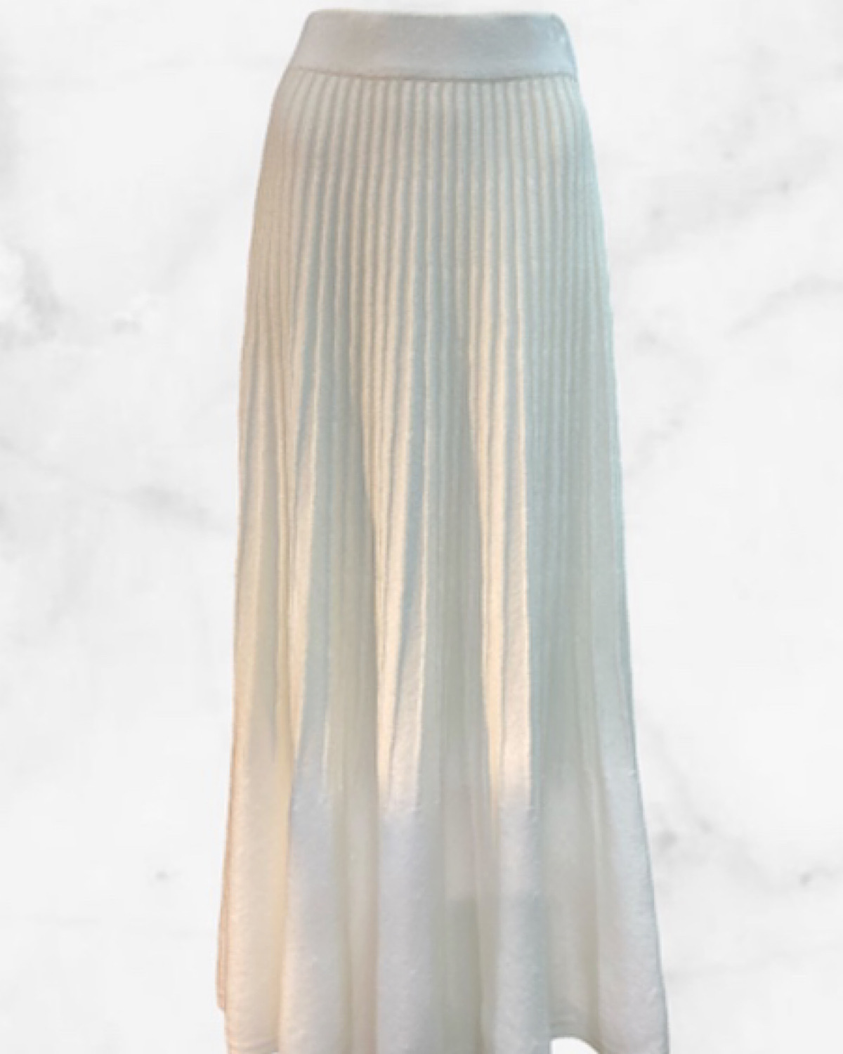 ニットフレアスカート