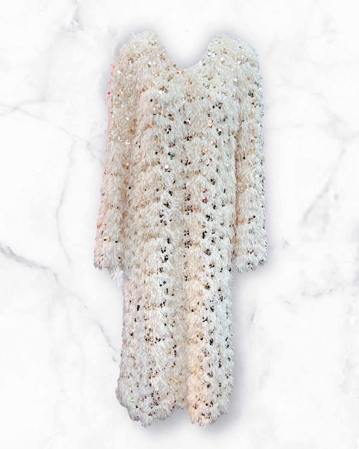 ゴールドスパンフェザーワンピース