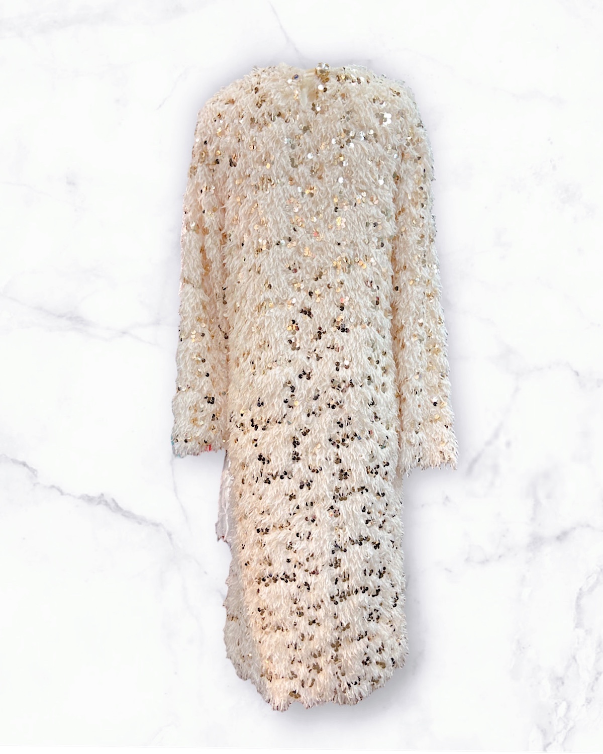 ゴールドスパンフェザーワンピース