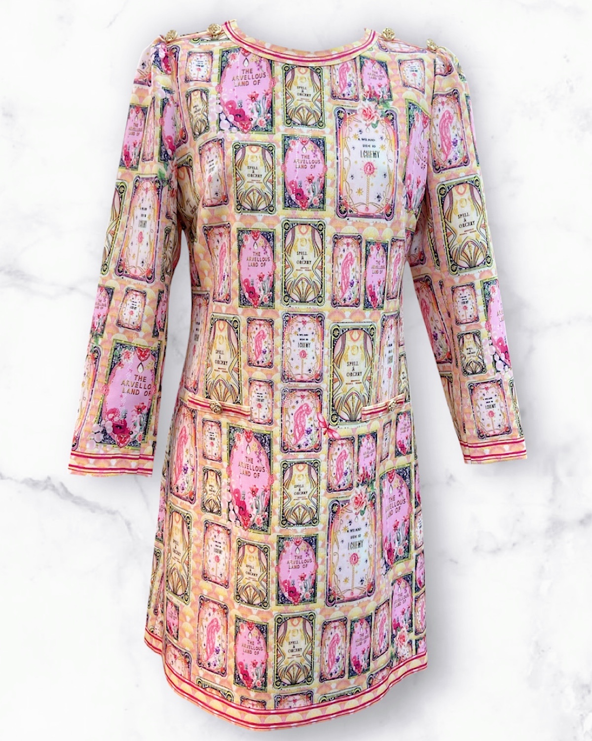 ミスティックタロットカードボックスワンピース サイズ: S