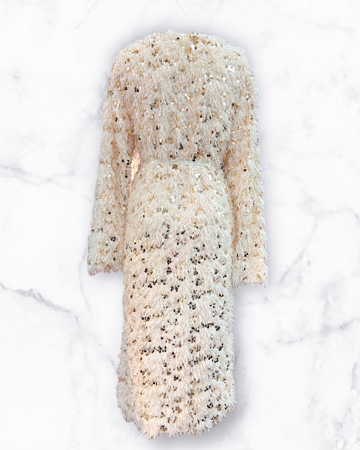 ゴールドスパンフェザーワンピース