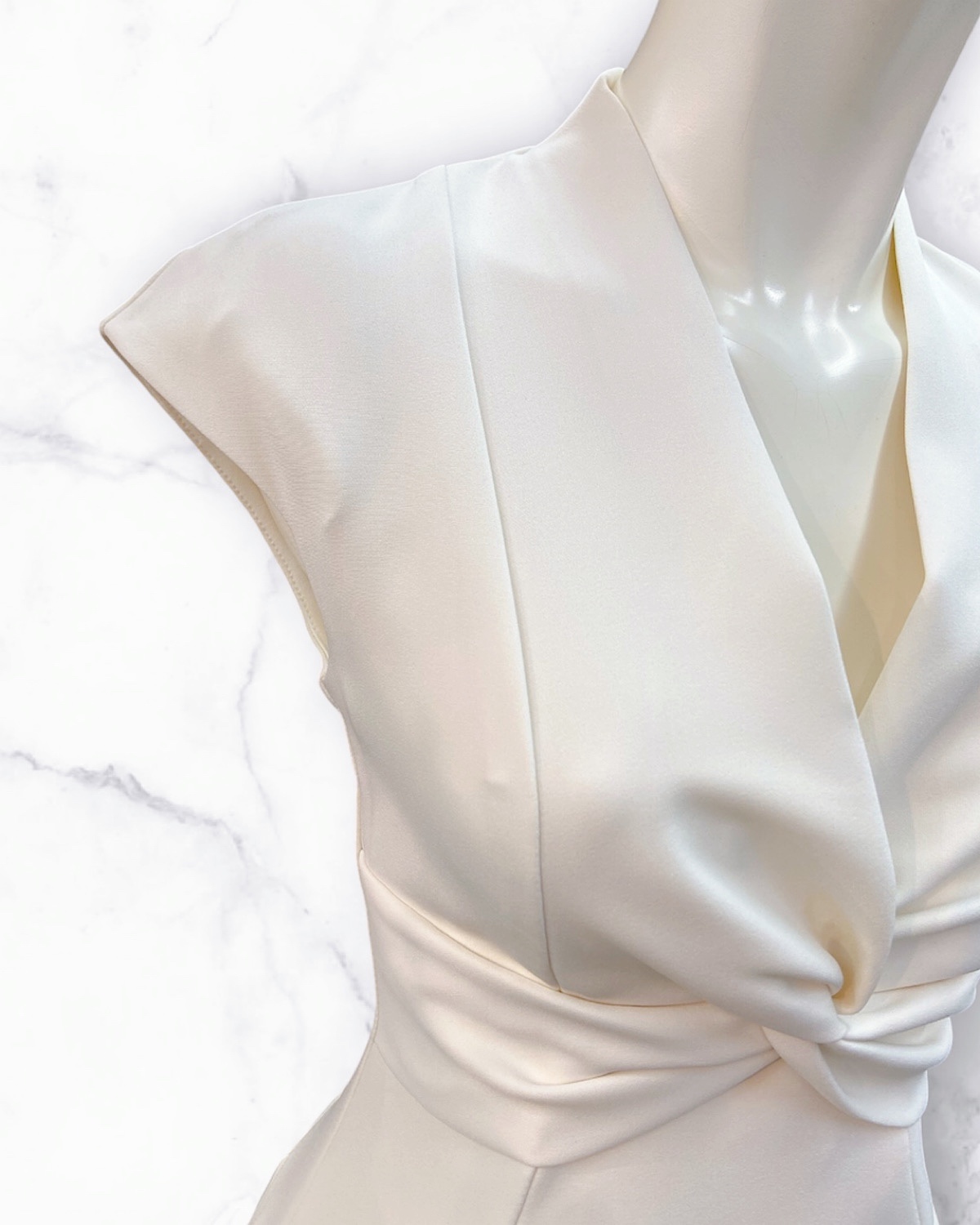 フロントツイストエレガントワンピースW サイズ: S