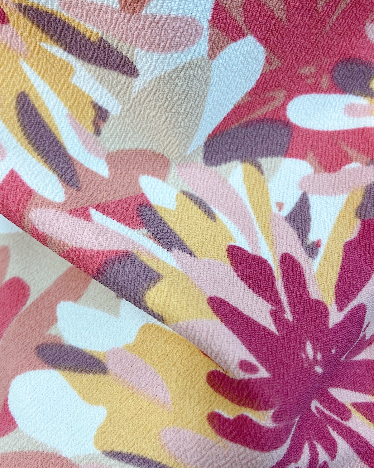 ピンクブロッサムドレープワンピース