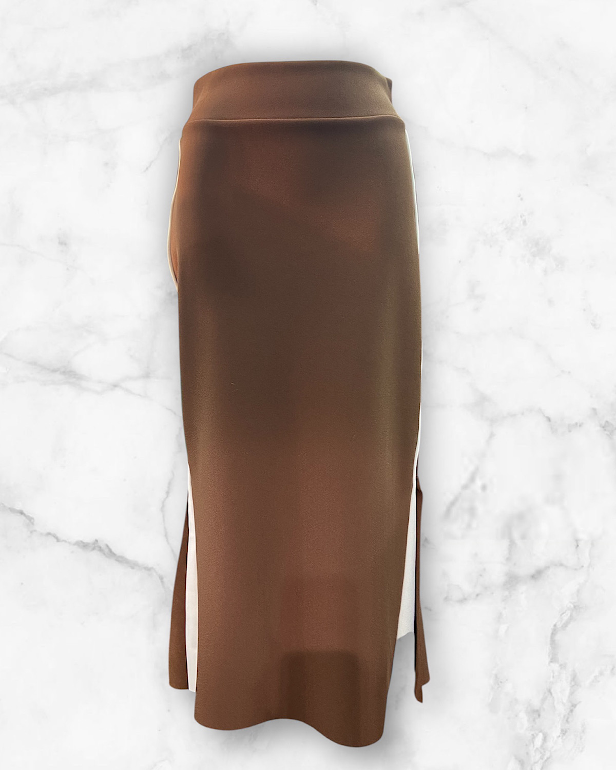 ホワイトラインマーメイドスカート カラー: BLK