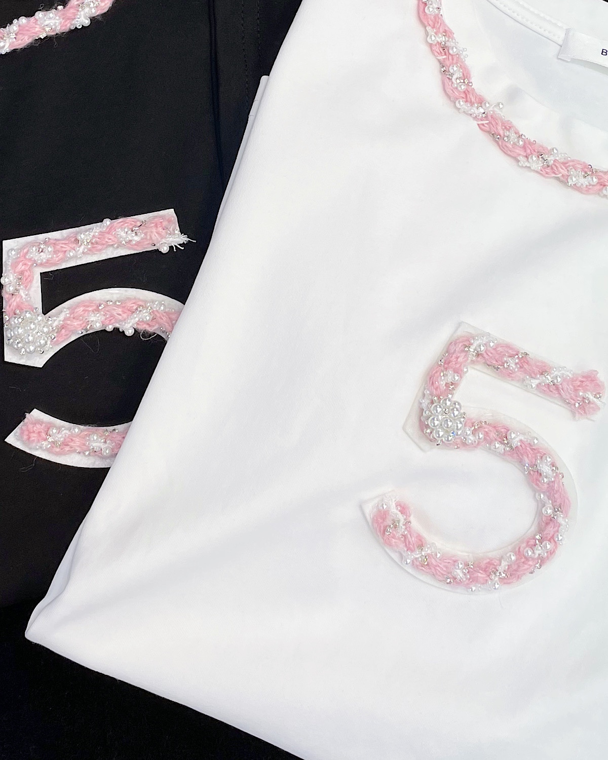 ラグジュリーNo.5デザインTシャツ カラー: BLK