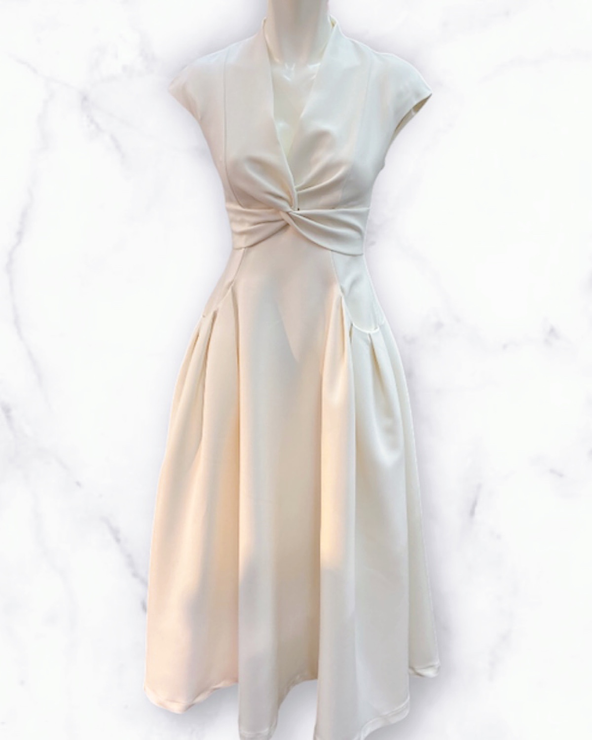 フロントツイストエレガントワンピースW サイズ: S