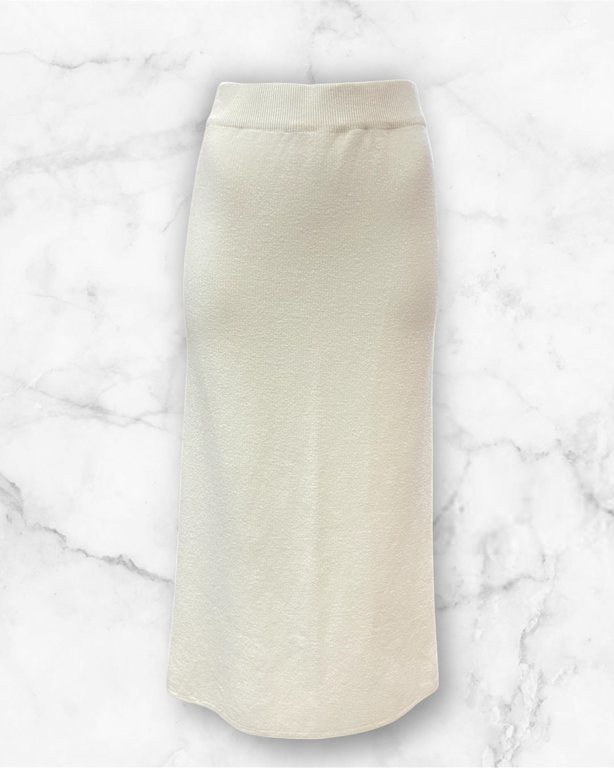 ニットタイトスカートL カラー: YEL