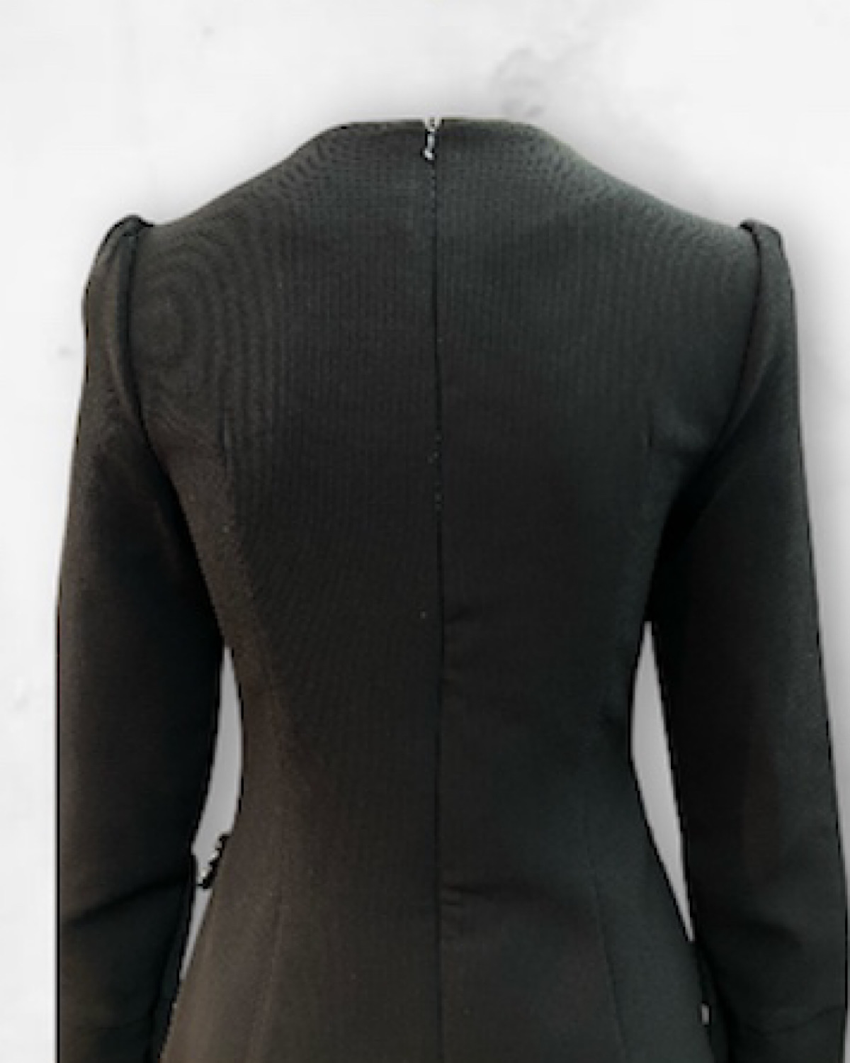 クリスタルストーンブラックドレス サイズ: S