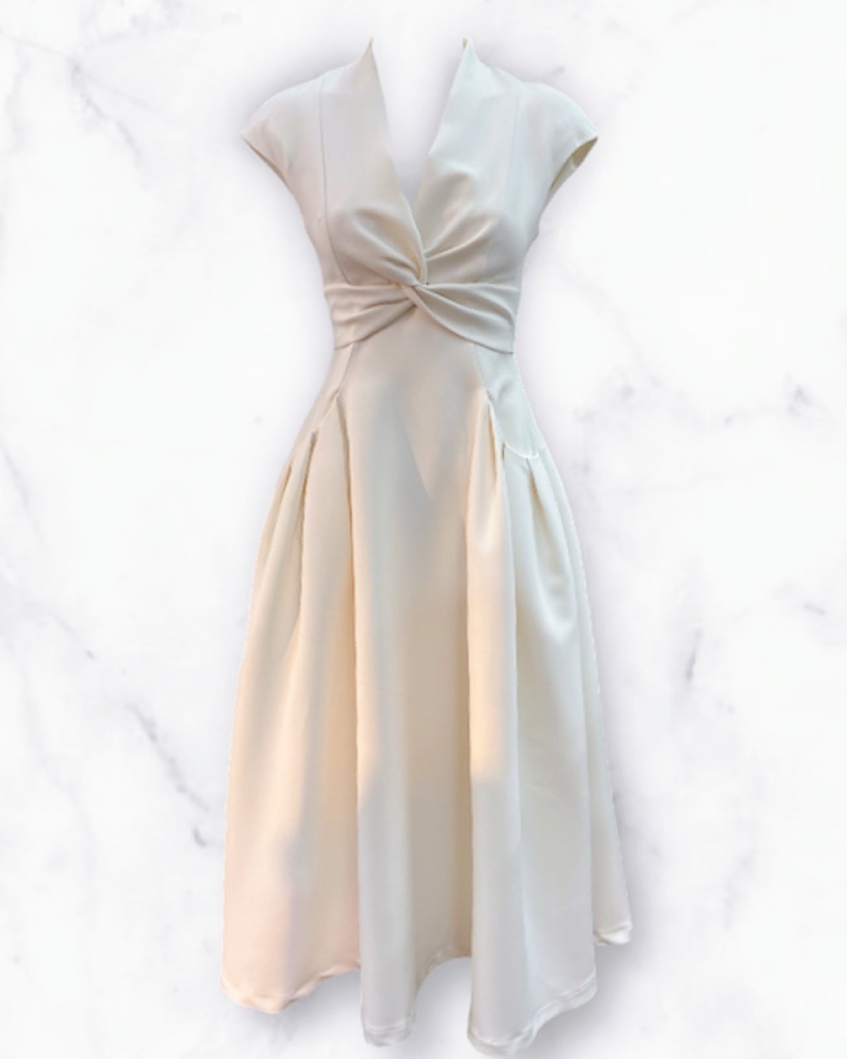 フロントツイストエレガントワンピースW サイズ: S