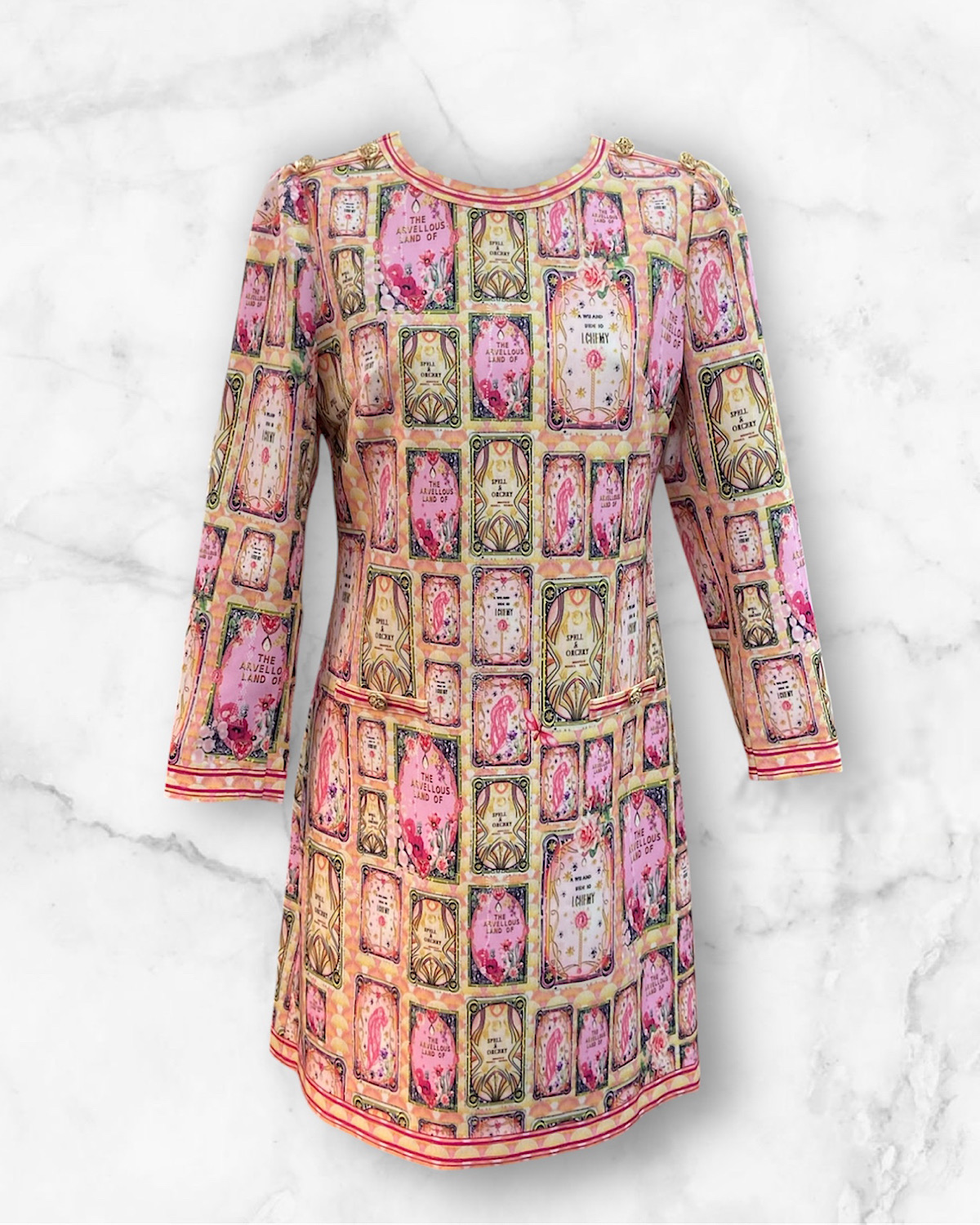 ミスティックタロットカードボックスワンピース サイズ: S