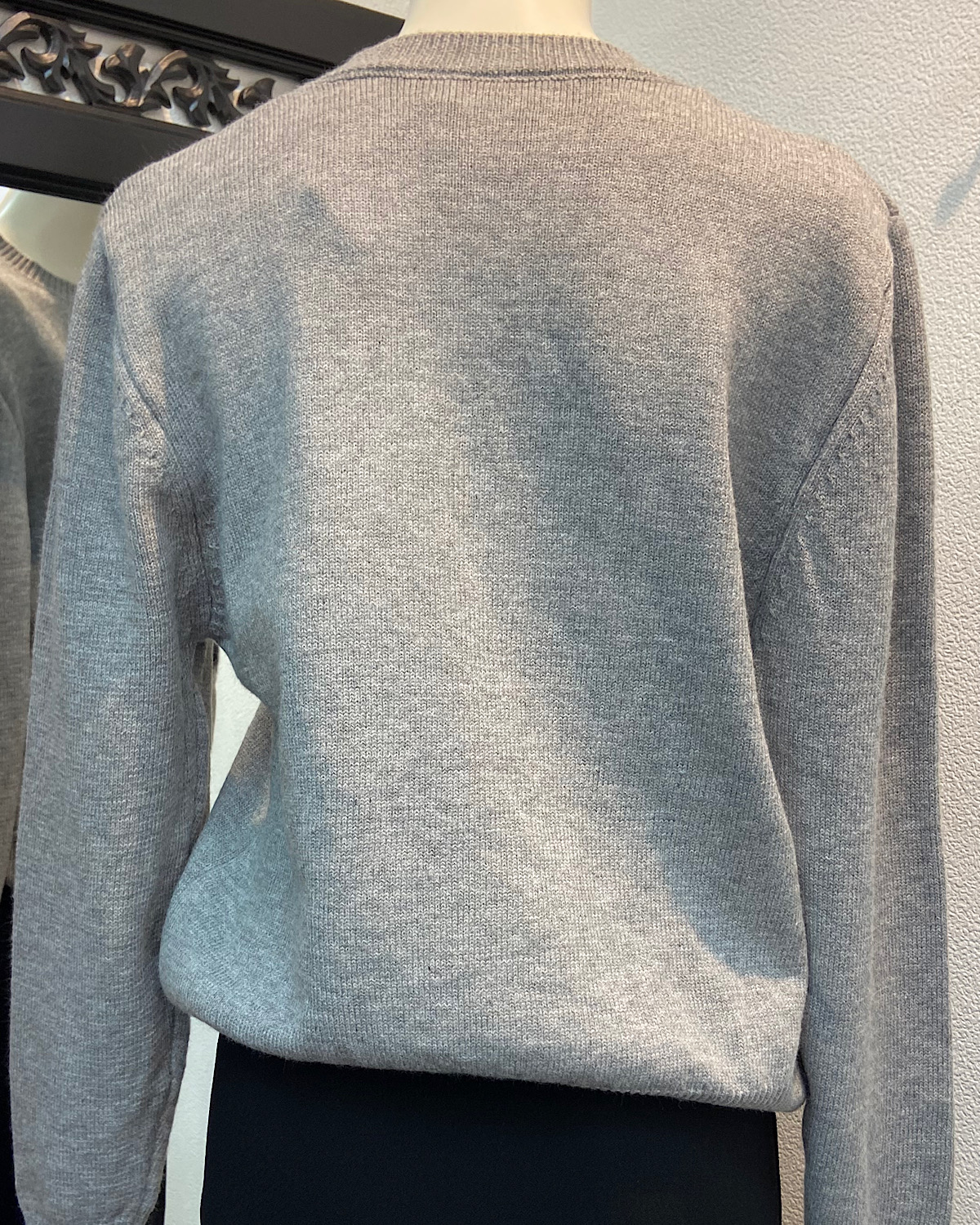 パンダフェイスセーター カラー: GRY