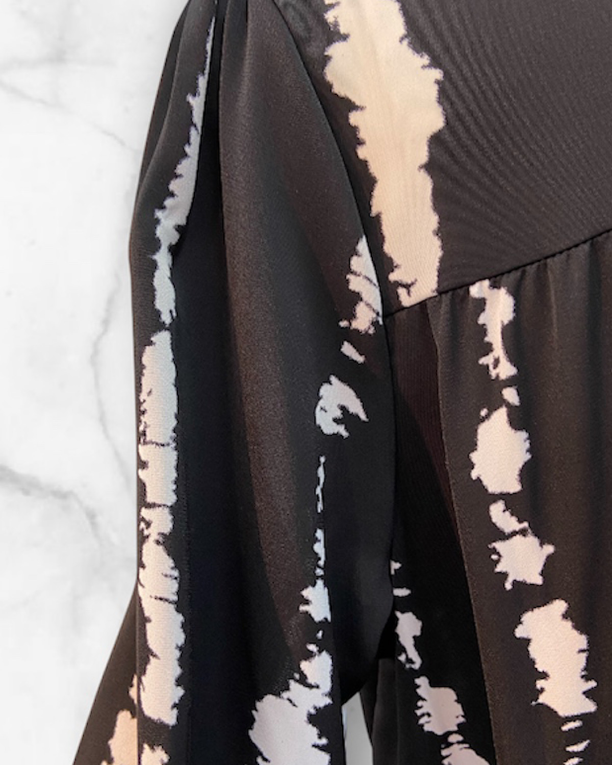 モードブラックマキシワンピース