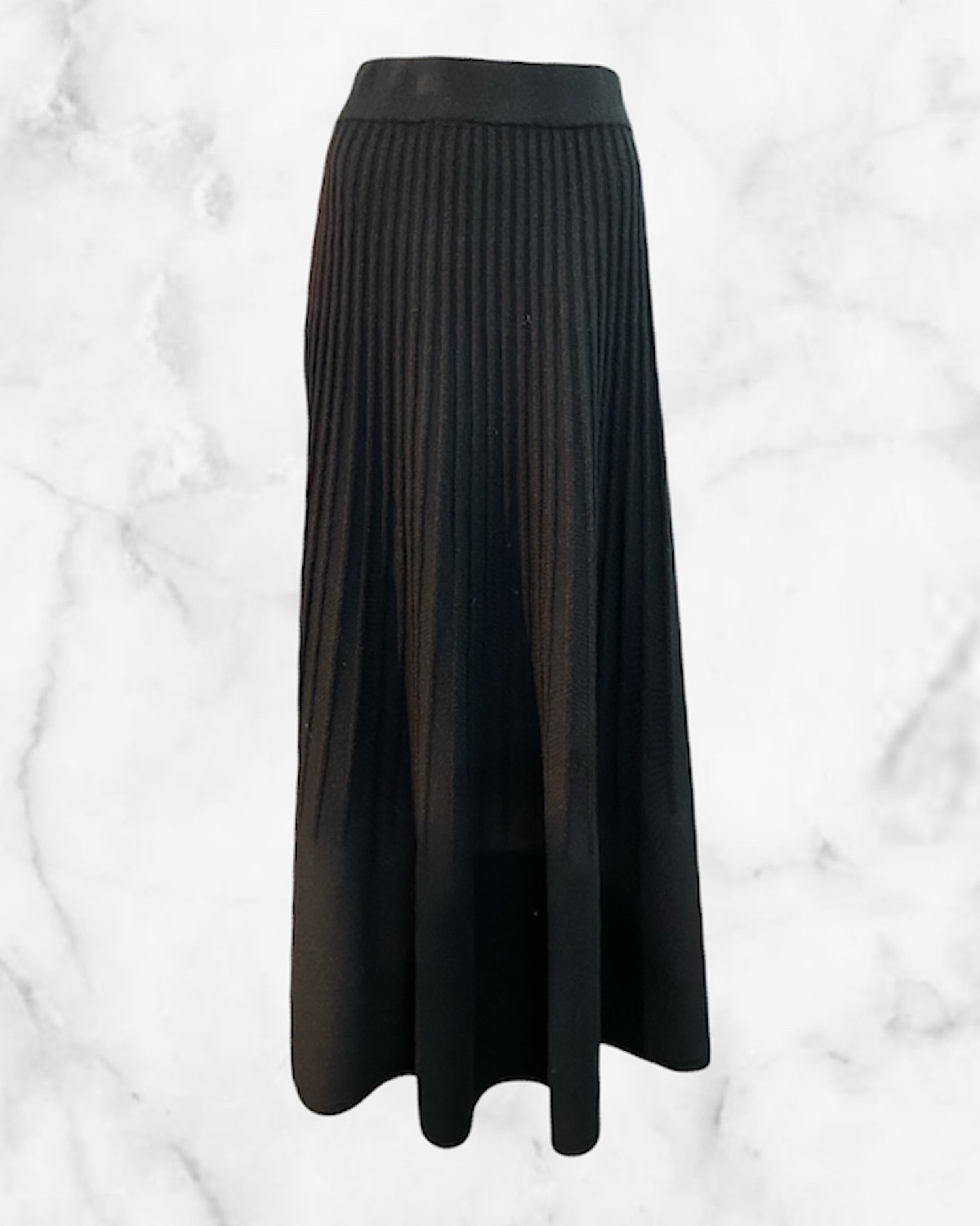 ニットフレアスカート