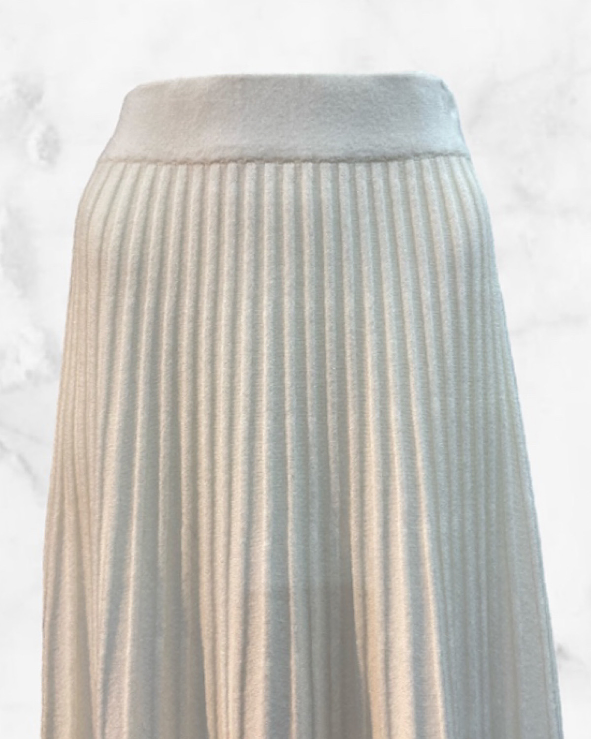 ニットフレアスカート