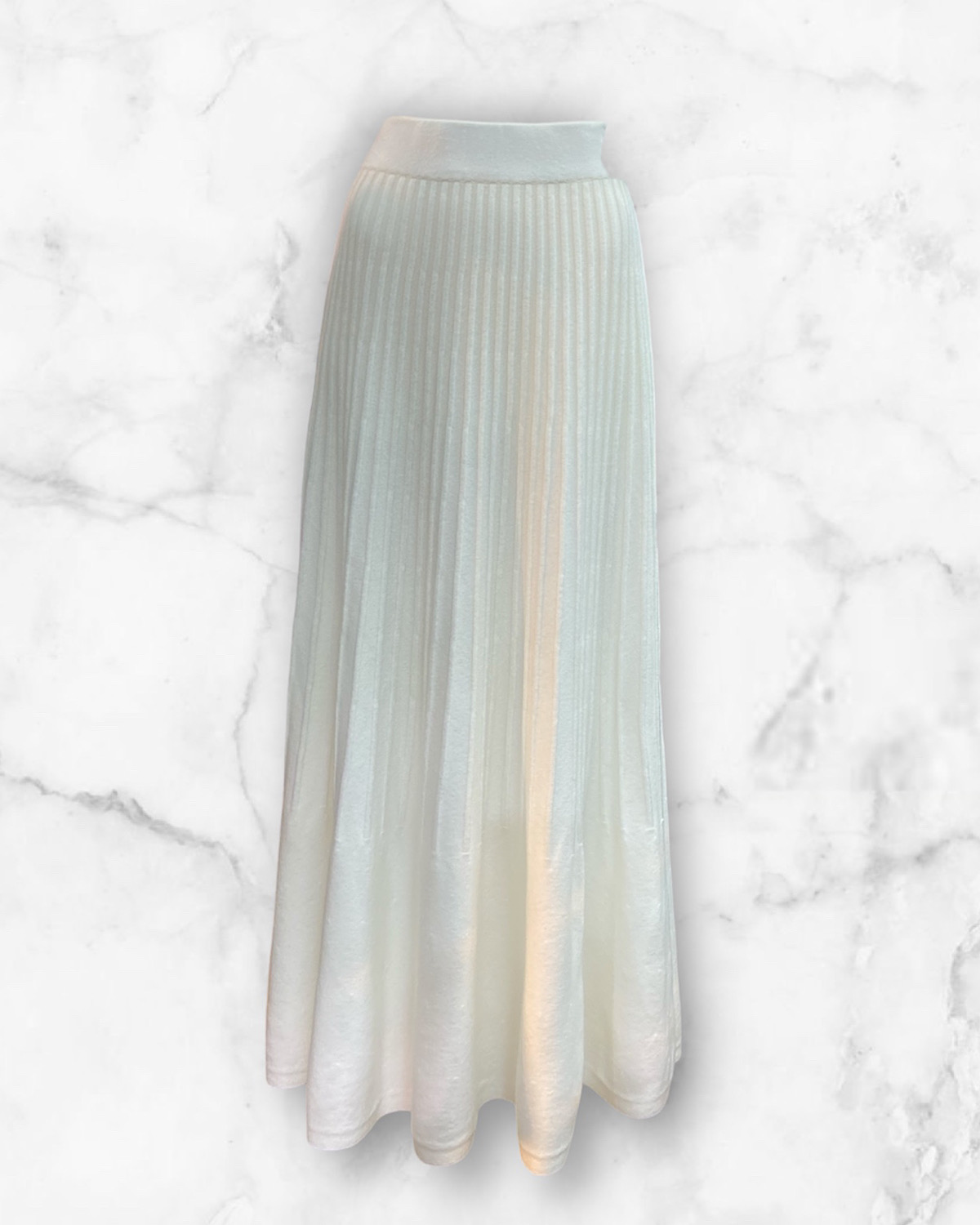 ニットフレアスカート