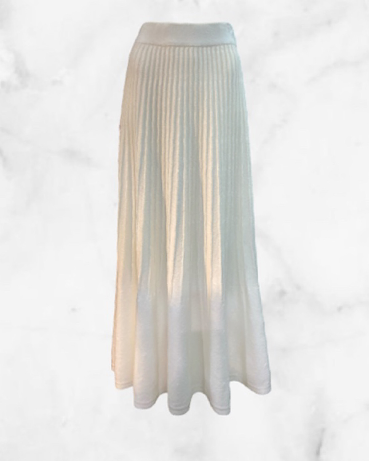 ニットフレアスカート