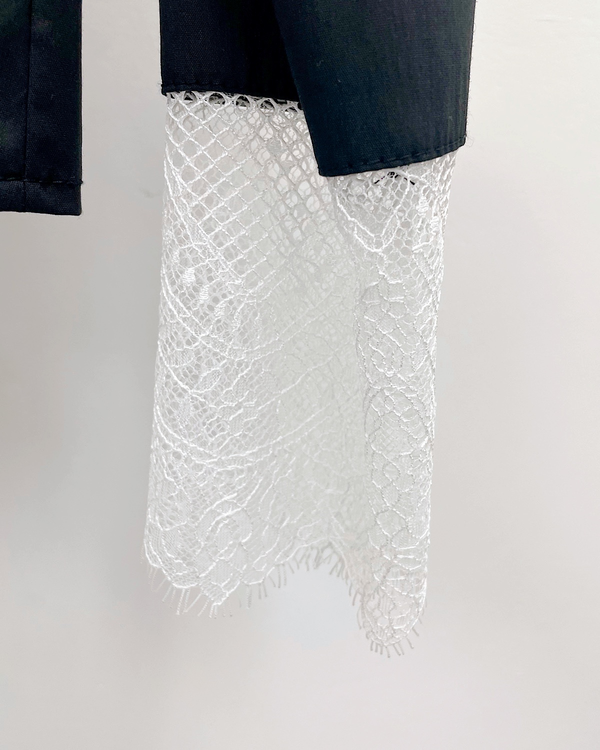 ヴィンテージレースビックカラーブラウス カラー: BLK