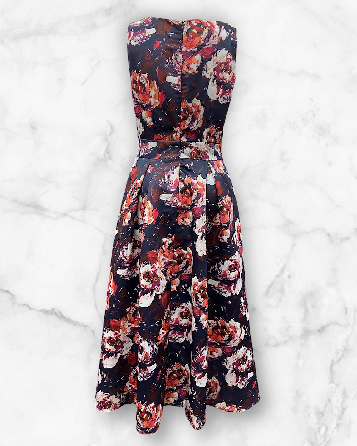 ペイントローズミディドレス サイズ: S