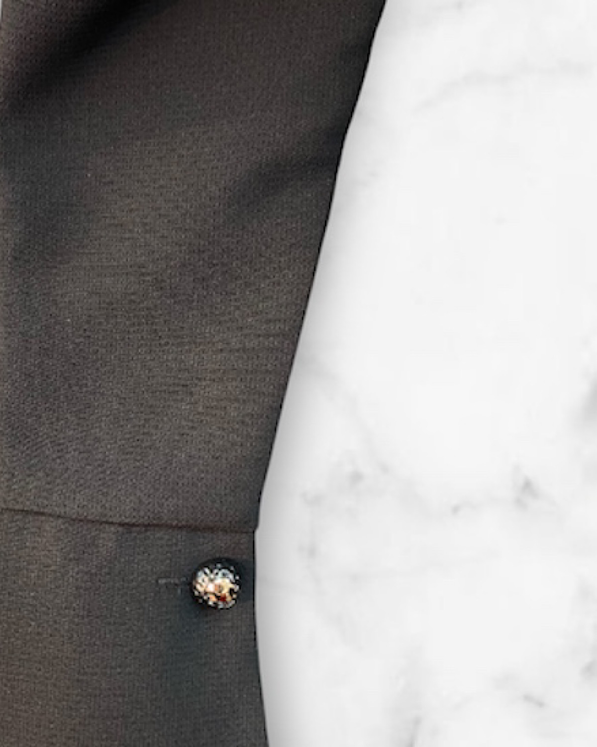 クリスタルストーンブラックドレス サイズ: S