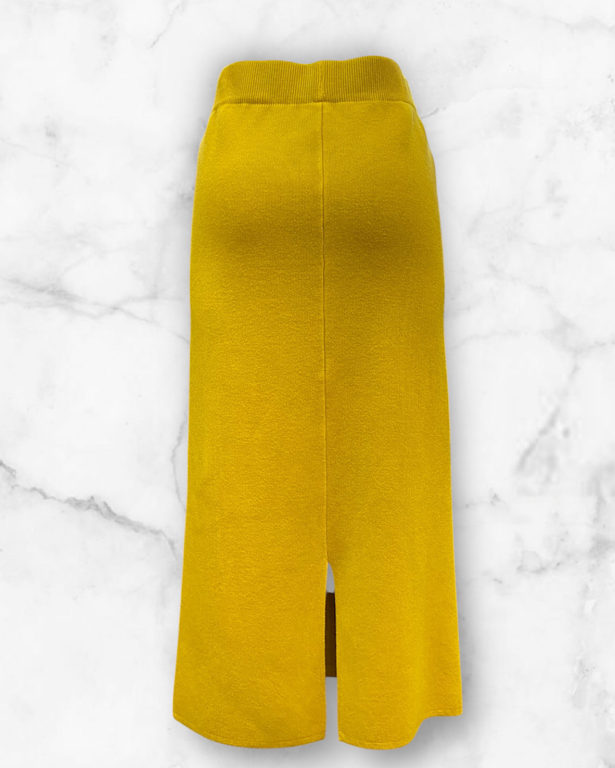 ニットタイトスカートL カラー: YEL