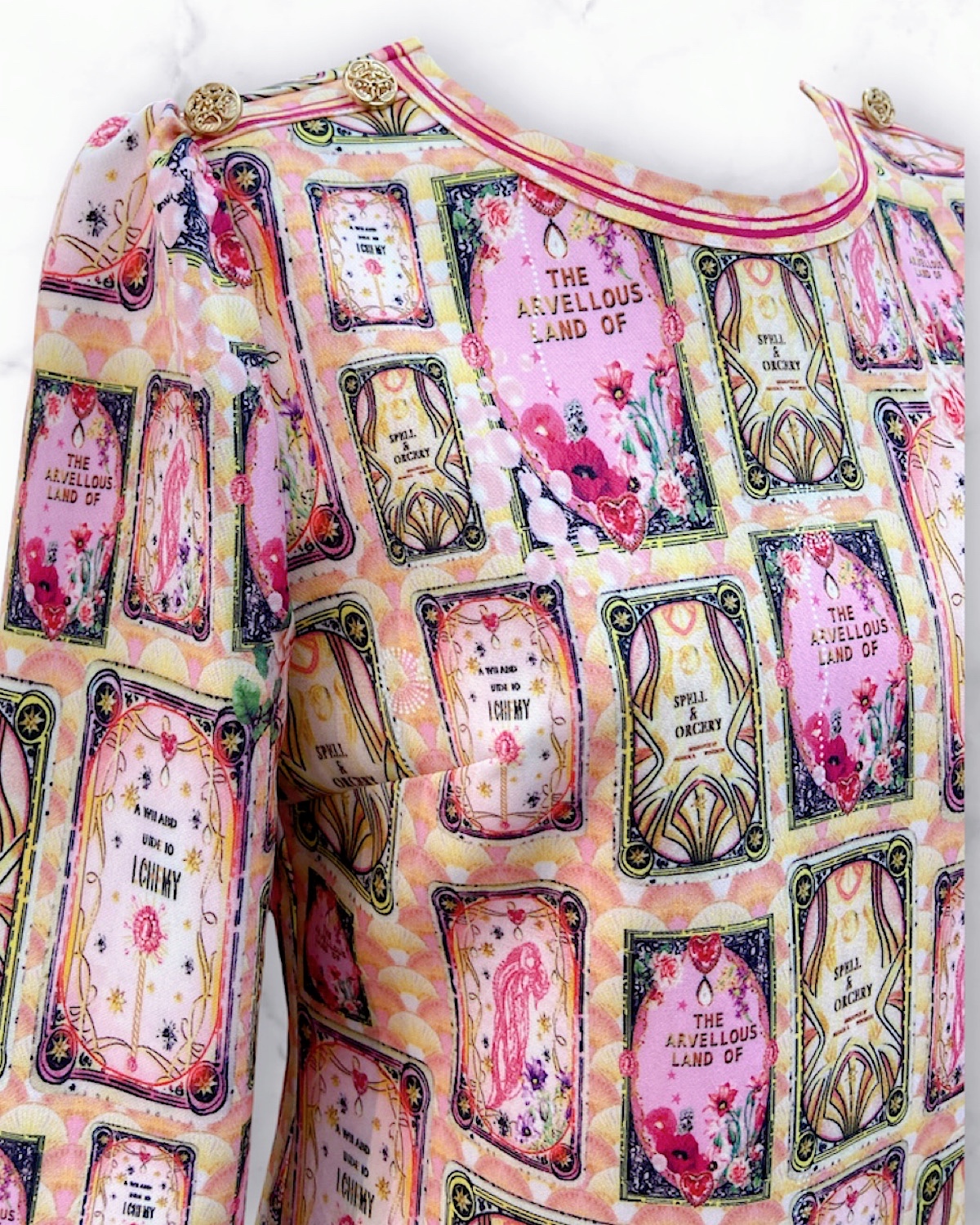 ミスティックタロットカードボックスワンピース サイズ: S