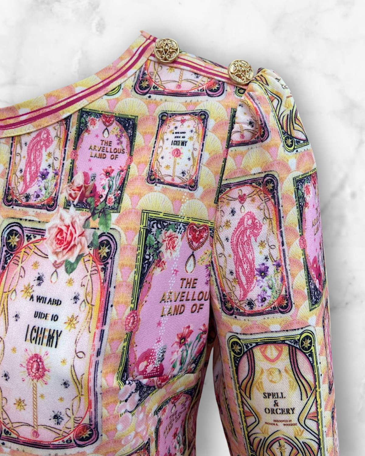 ミスティックタロットカードボックスワンピース サイズ: S