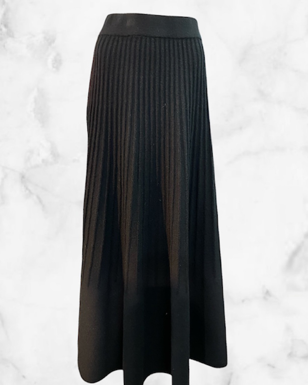 ニットフレアスカート