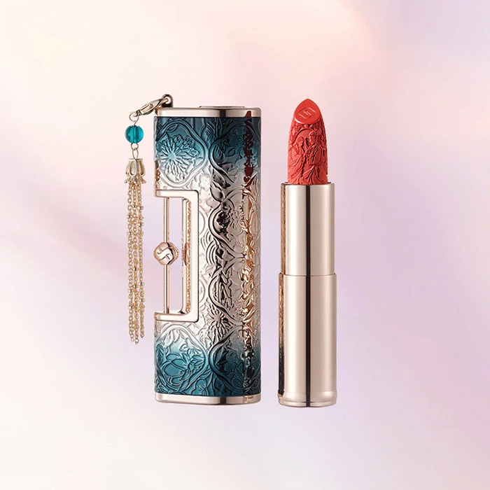 百花同心錠 彫刻リップ