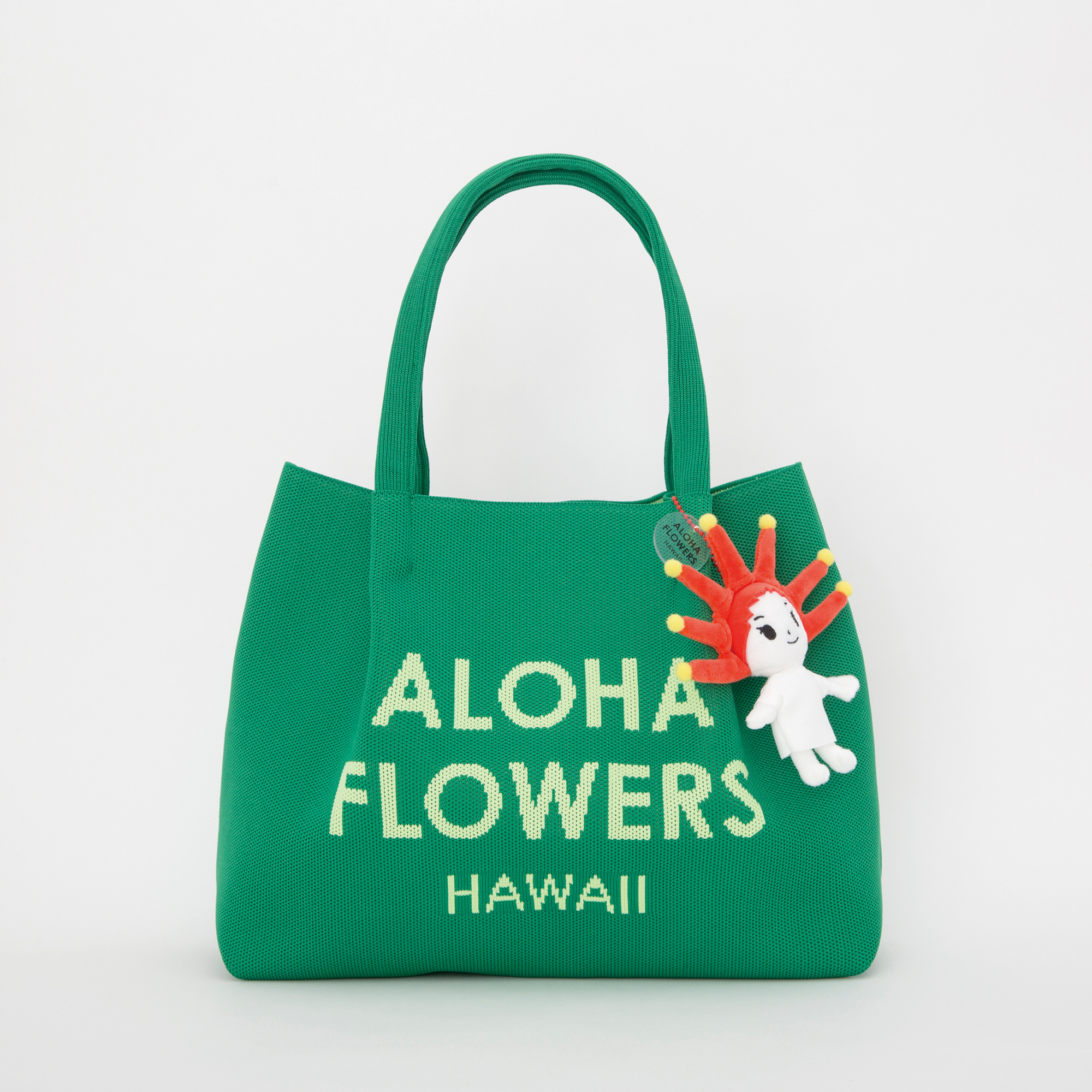 ニットバッグM（グリーン）