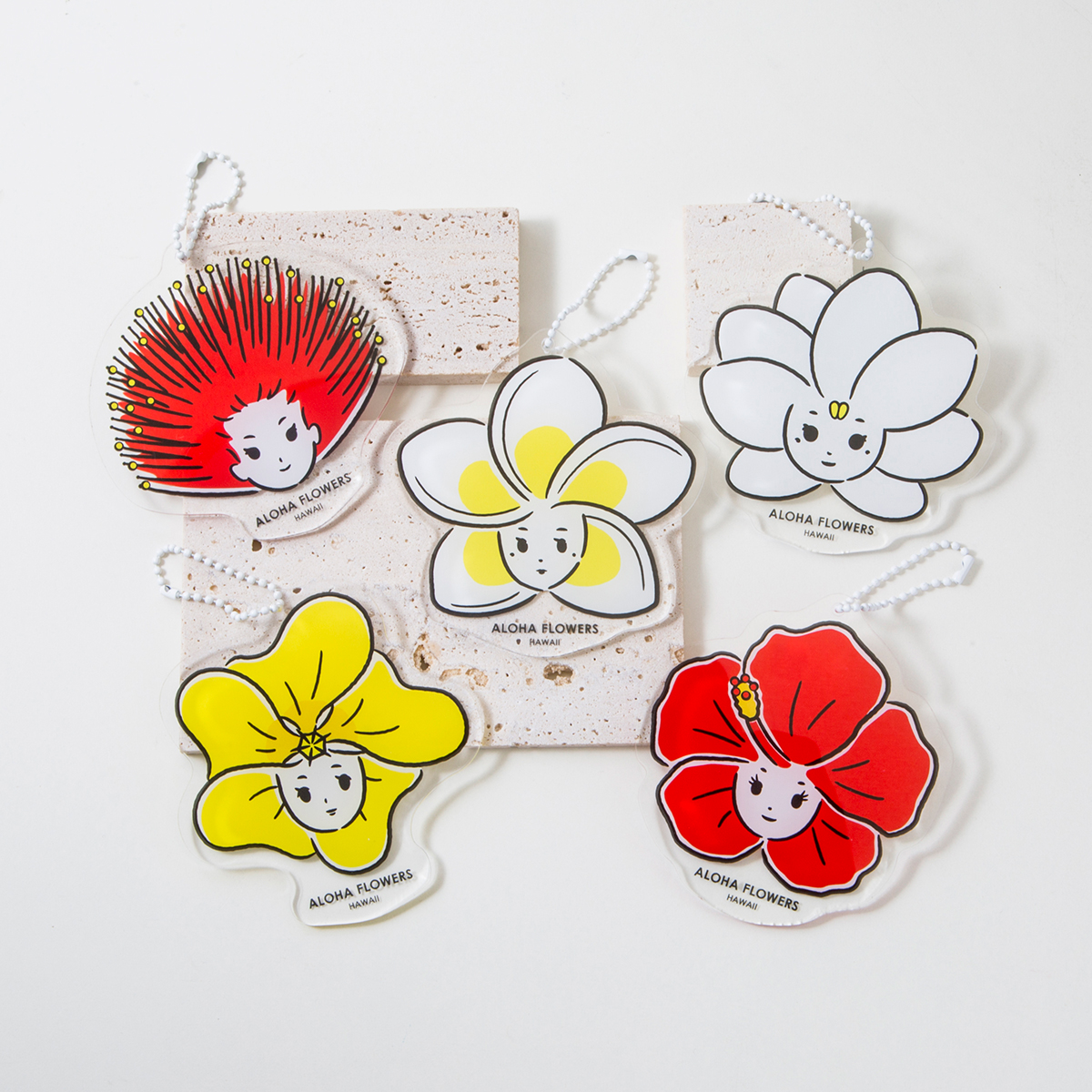 アクリルキーホルダー Lehua_face ver.