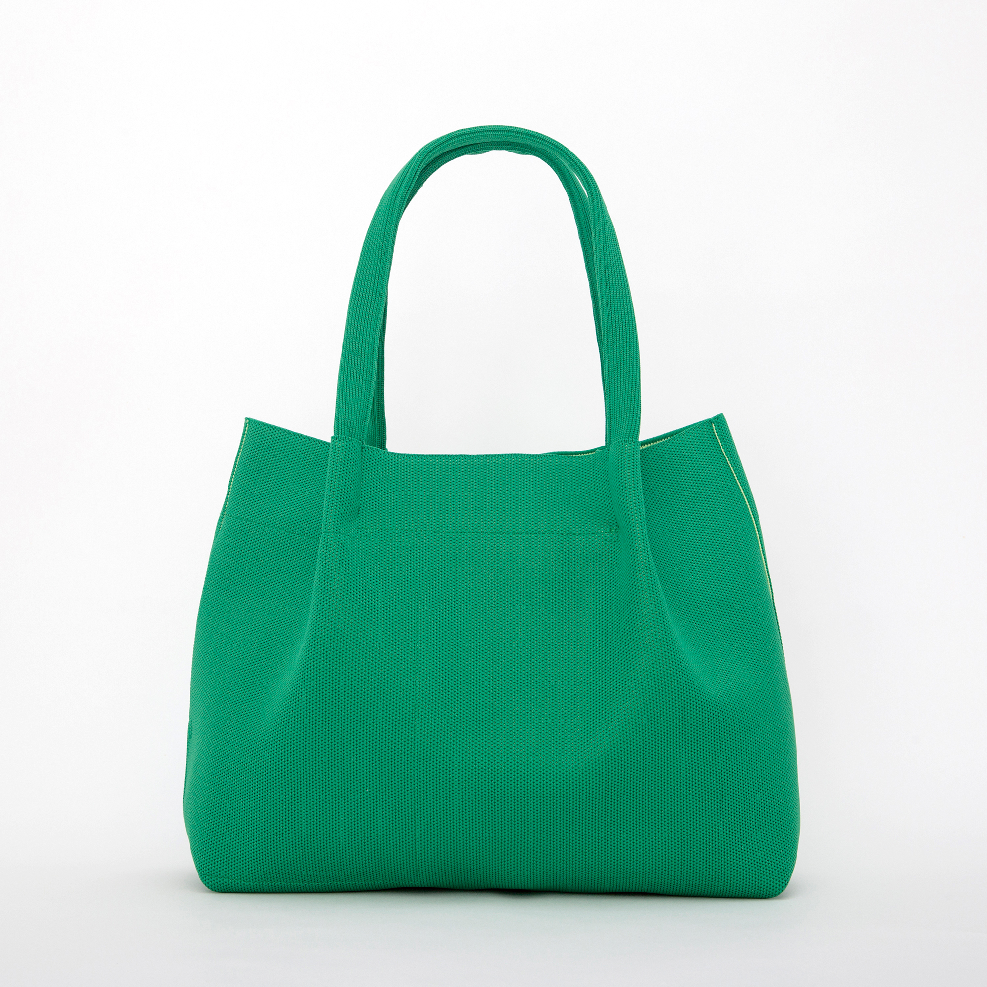 ニットバッグM（グリーン）