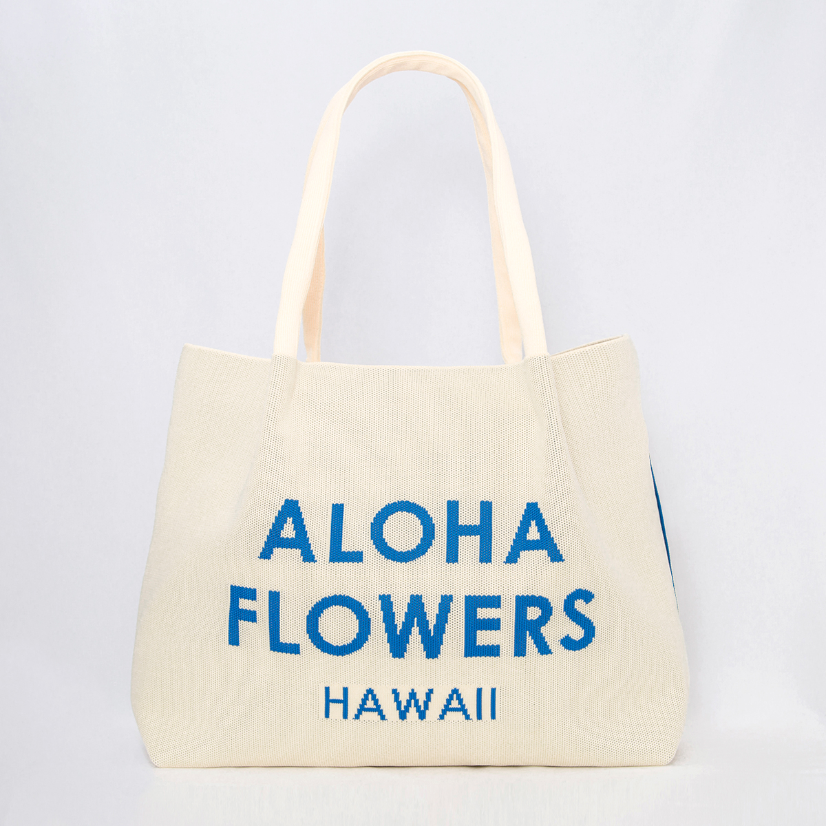 ニットバッグ L（ナチュラル）